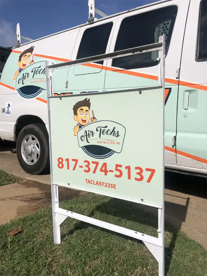 Air Techs Heating \x26 Cooling Truck